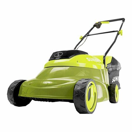 SUN JOE 24V-MJ14C 14'' iON+ Cordless Push Lawn Mower with 4.0 Ah Battery and Charger - 24V 20024VMJ14C